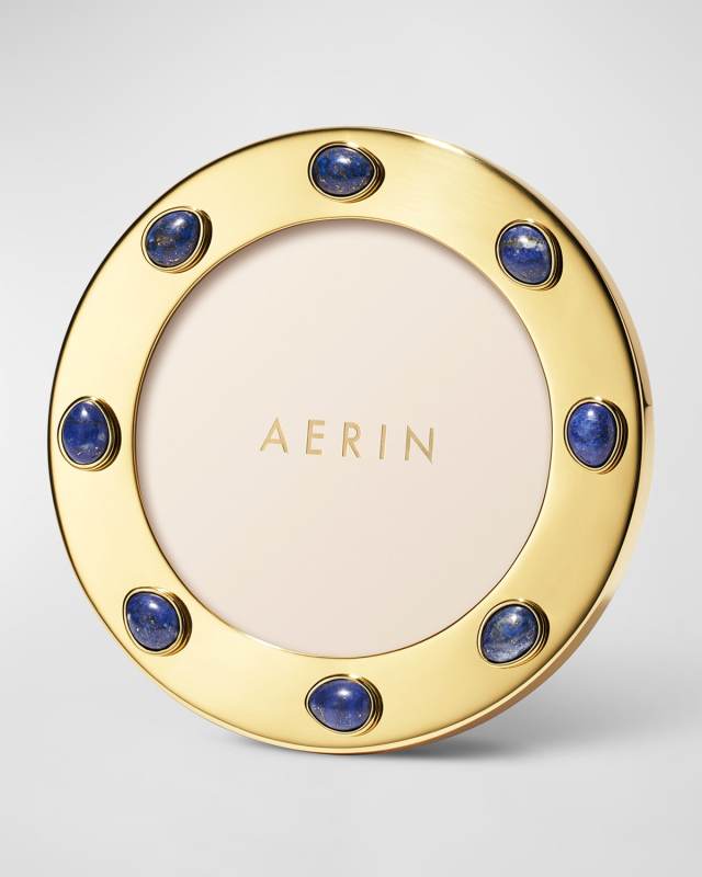 Augusta Gemstone Round Picture Frame, 5"