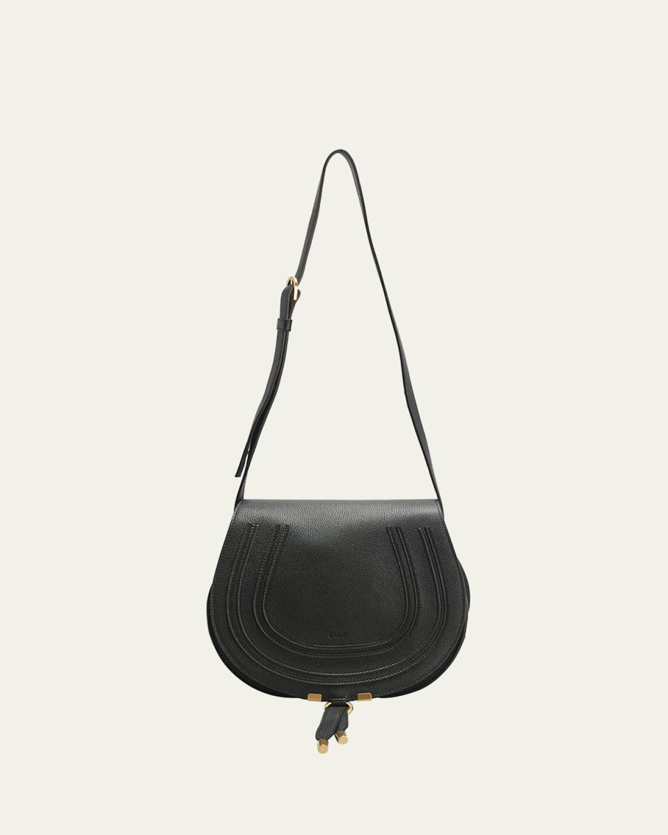 Marcie Medium Crossbody Bag in Grained Leather