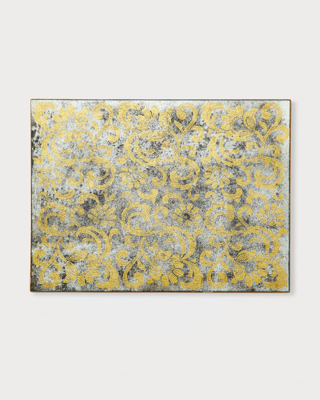 Rectangle Lace Mirror Placemat