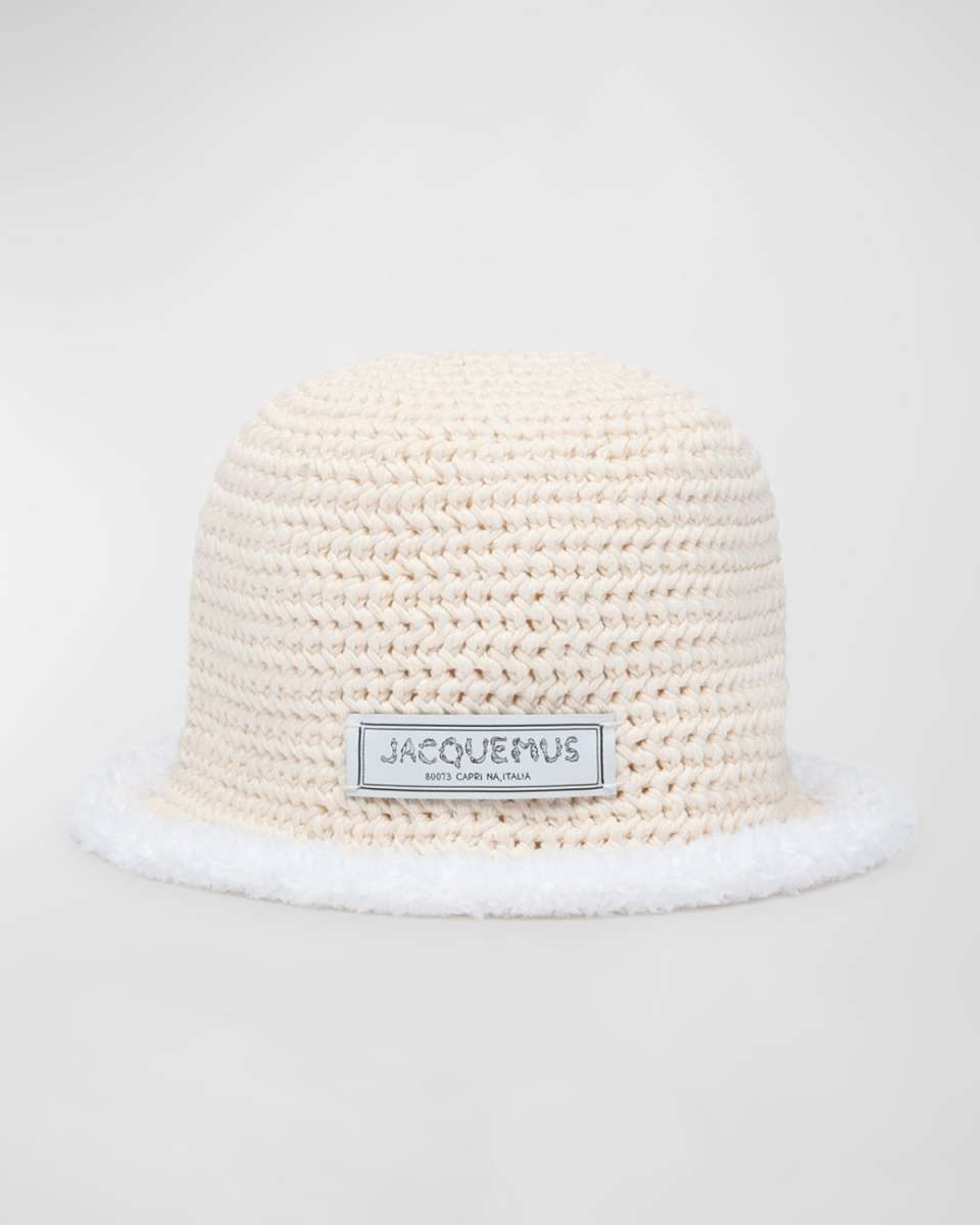 Le Bob Bordino Bucket Hat With Sherpa Trim