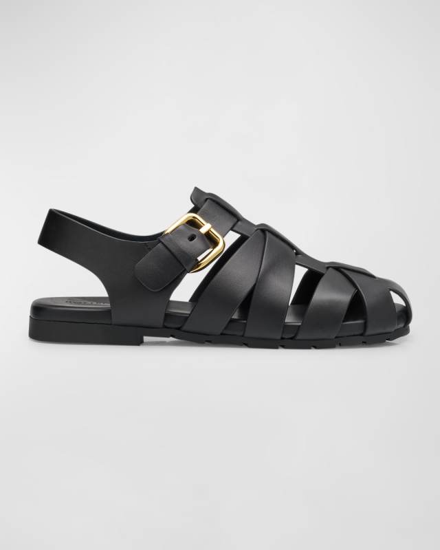 Alfie Leather Fisherman Sandals