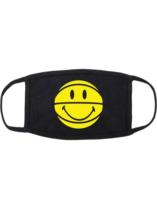 Smiley Basketball Face Mask