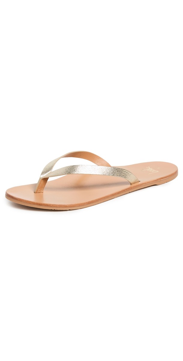 beek Seabird Sandals Platinum/Honey