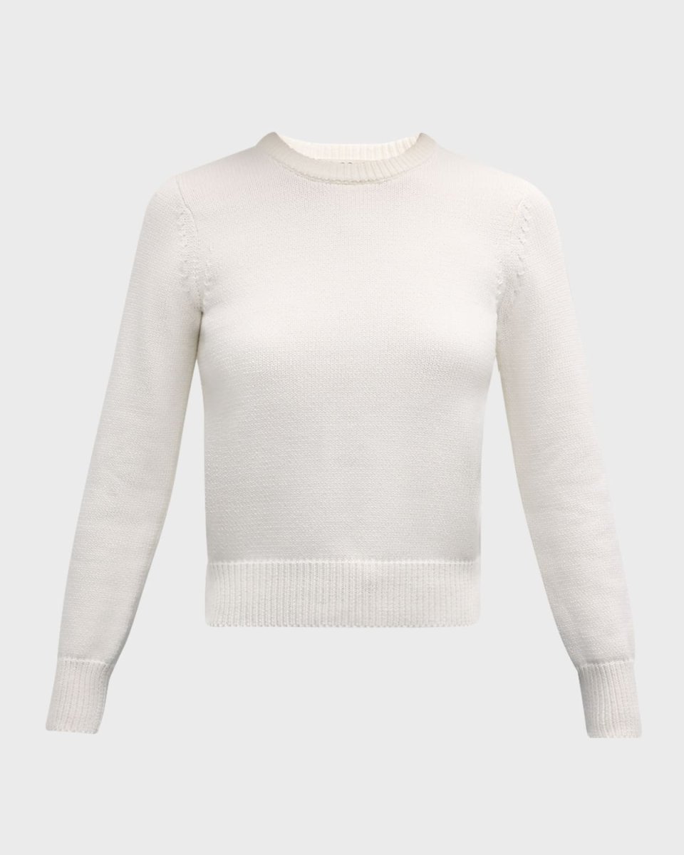 Crewneck Cotton-Blend Sweat