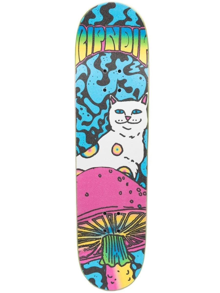 Psychedelic complete skateboard
