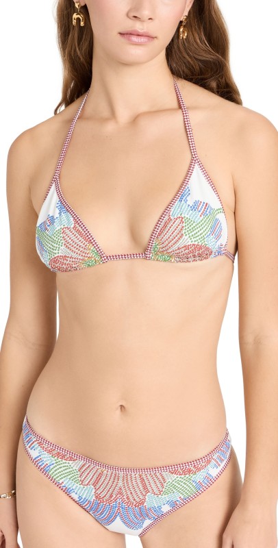 La DoubleJ Bikini Top Grenadilla Placée