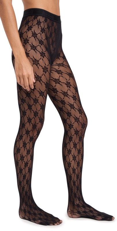 Wolford Rose Tights Black