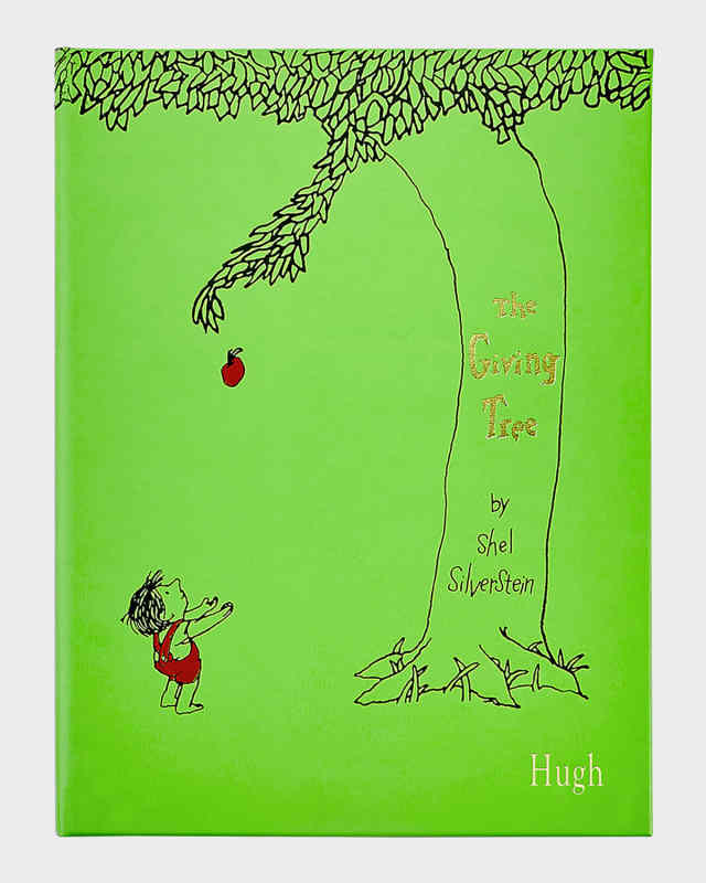 Personalized Leather Bound "The Giving Tree" Children's Book
