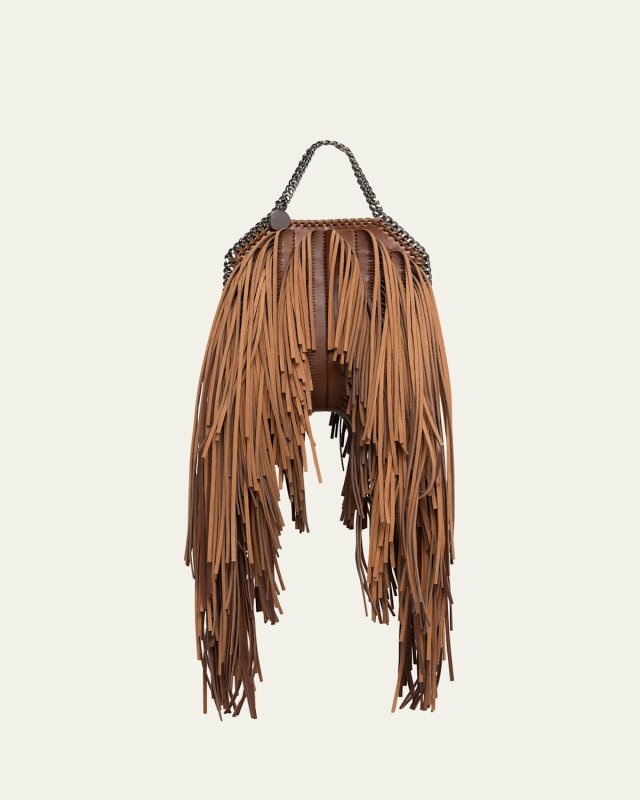 Fringes Falabella Tiny Alter Mat Tote Bag