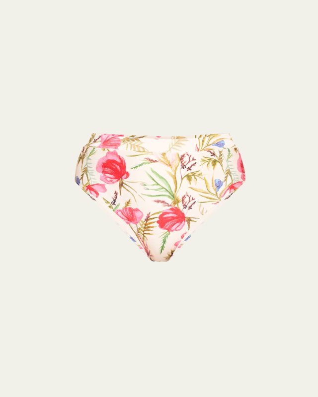 Viera High-Leg Bikini Bottoms