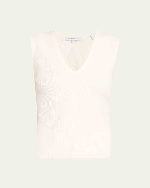 Sid Ribbed Sleeveless Sweat