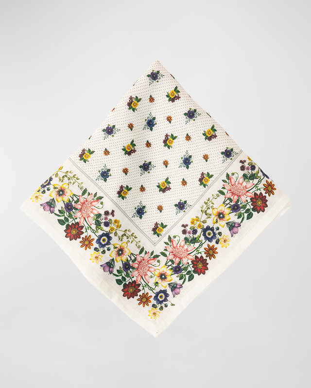Mirabelle Floral Cotton Linen Napkin