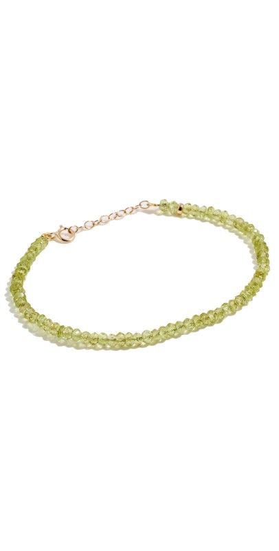 JIA JIA 14k August Birthstone Bracelet August - Peridot