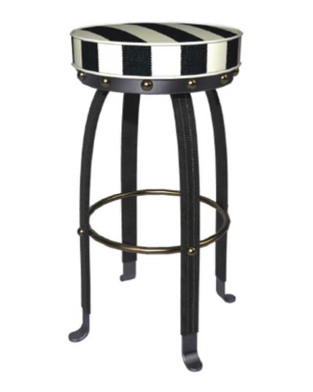 Flatiron Counter Stool, Black