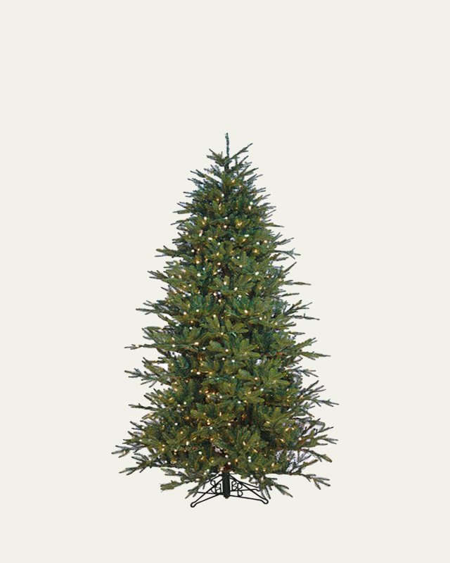 9' Slim Alaskan Deluxe LED Prelit Christmas Tree
