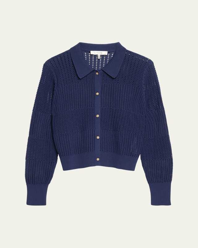 Shrunken Crochet Cardigan