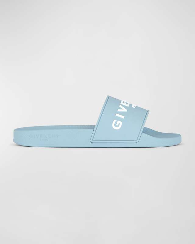Logo Rubber Sandal Slide
