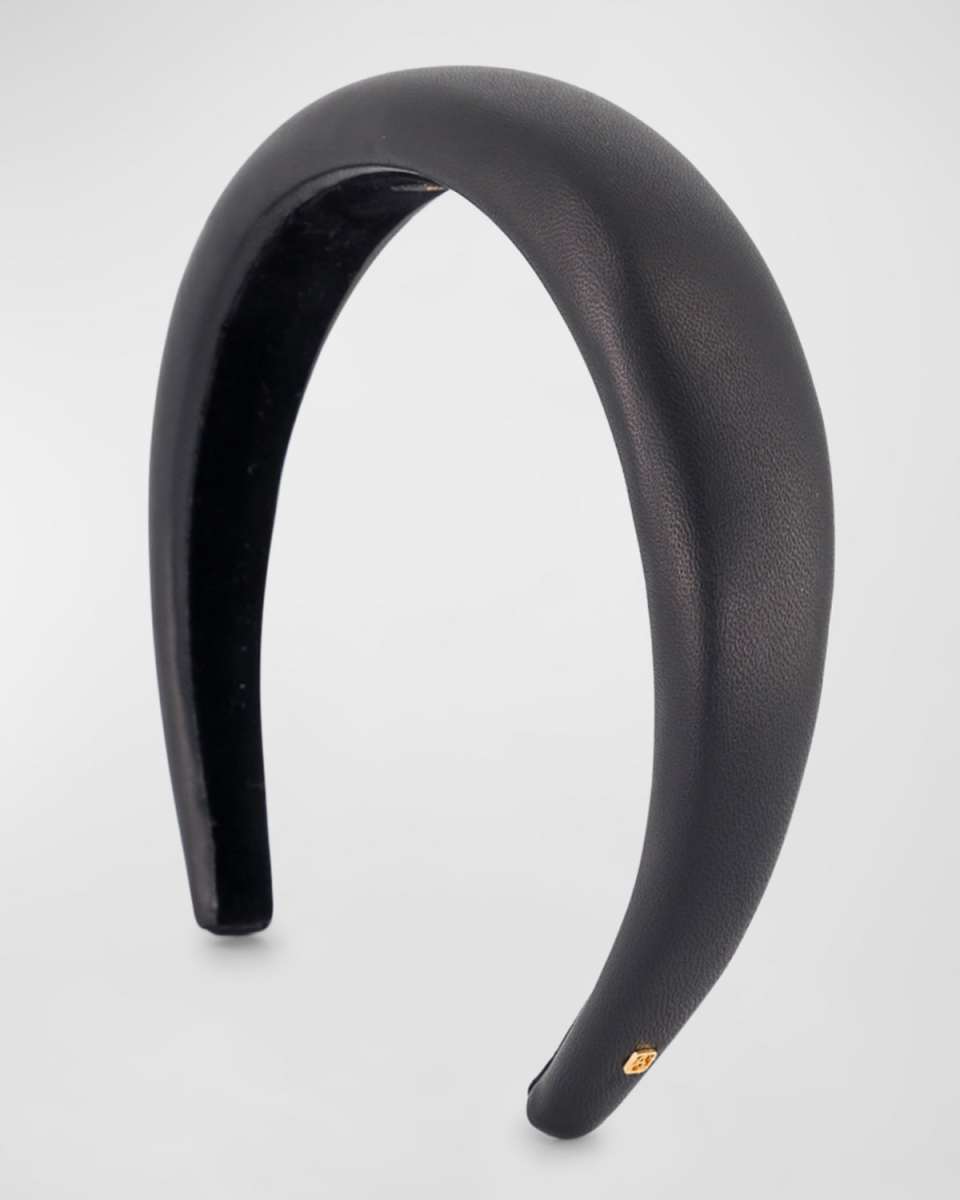 Padded Leather Headband