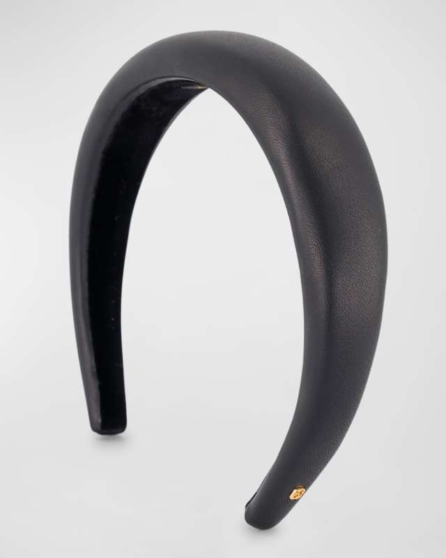 Padded Leather Headband