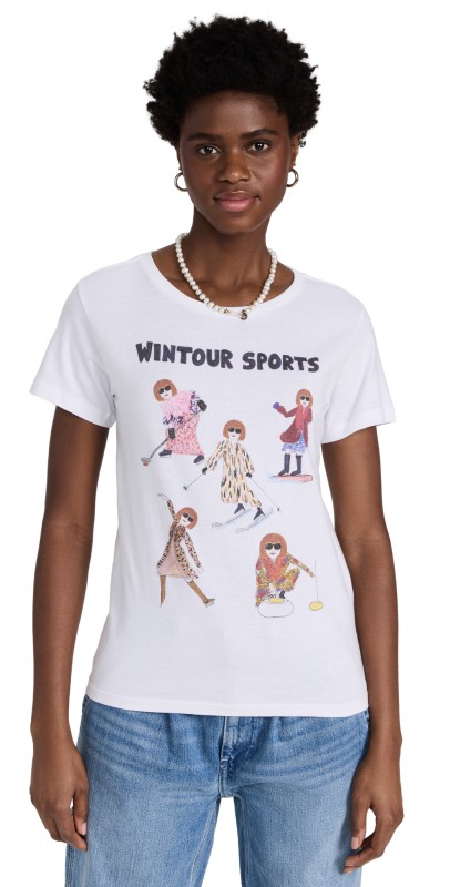 Unfortunate Portrait Wintour Sports Tee White