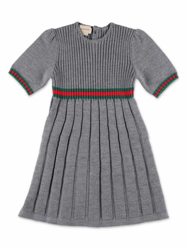 ribbed-knit dress