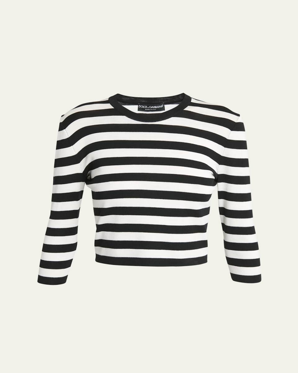 Fitted Stripe Top