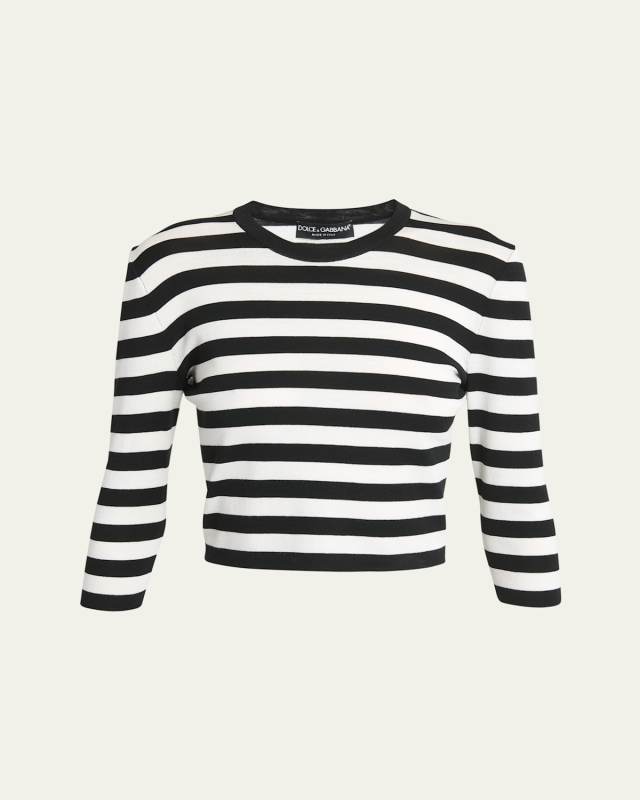 Fitted Stripe Top