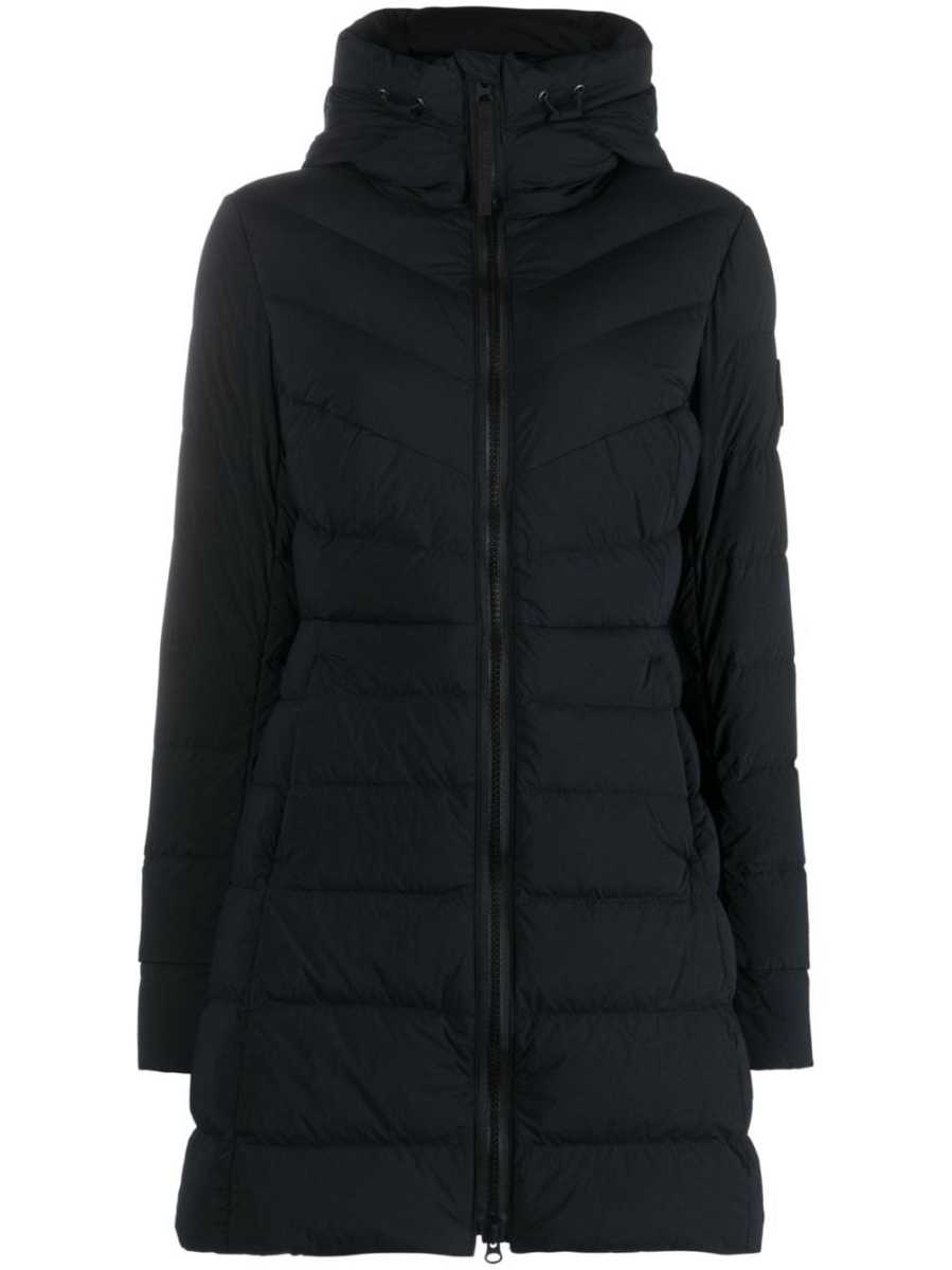 Clair hooded puffer coat