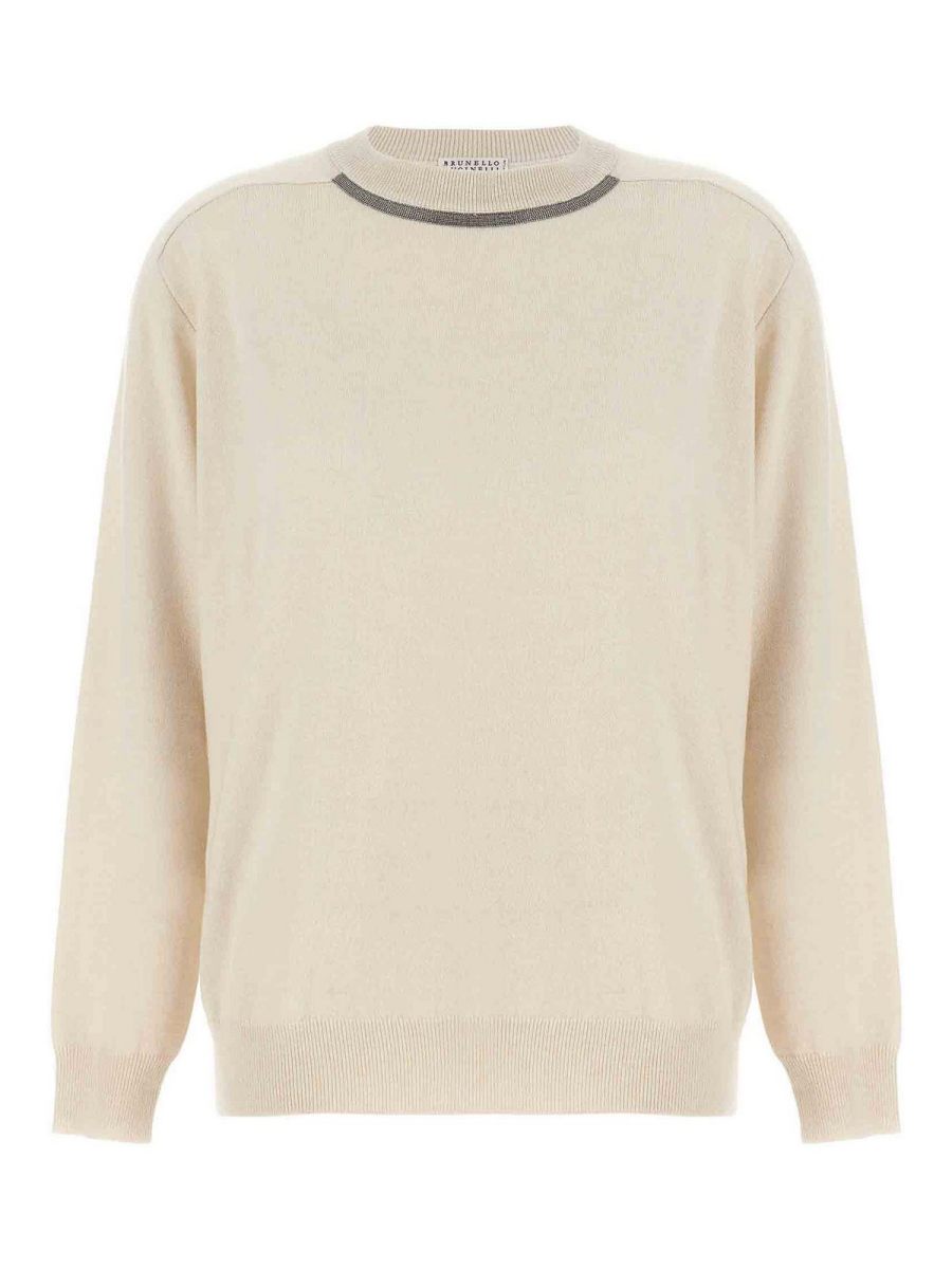 Brunello Cucinelli Pull Col Rond - Monile