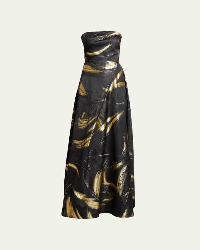 Bustier A-Line Gown
