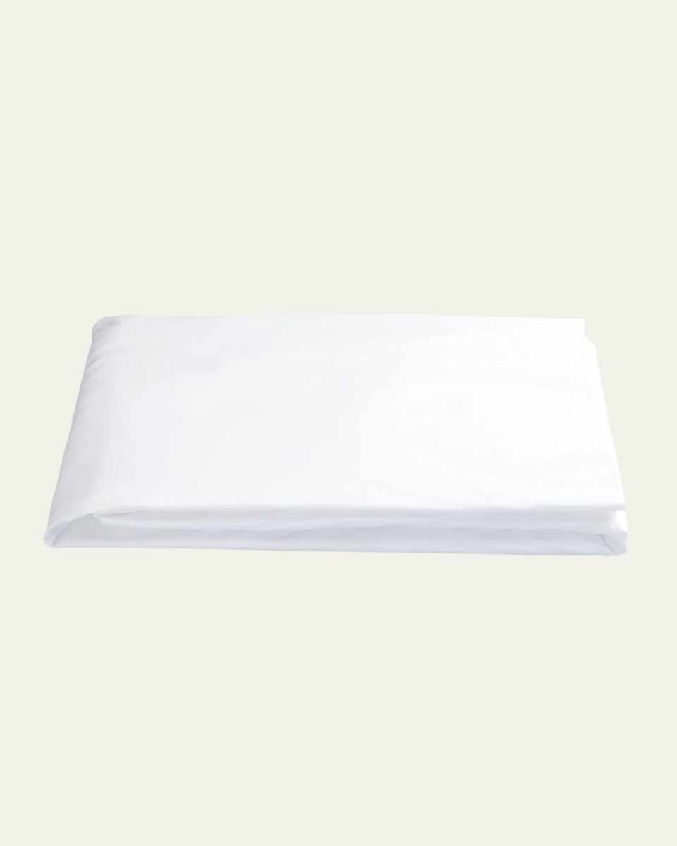 Positano Hemstitch Fitted Sheet, TWIN