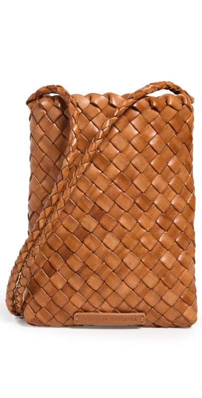 Loeffler Randall Grace Mini Woven Crossbody Timber