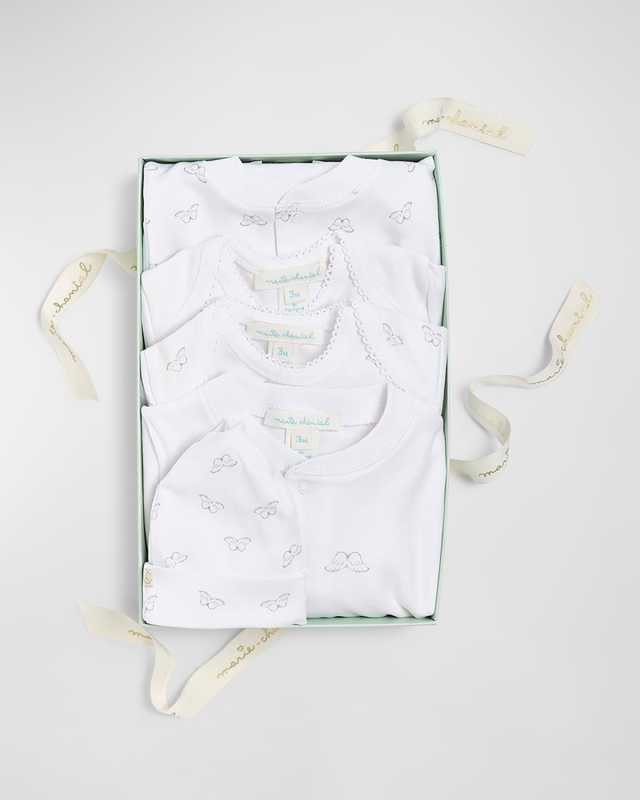 Kid's Angel Wing Essentials Gift Set, Size Newborn-6