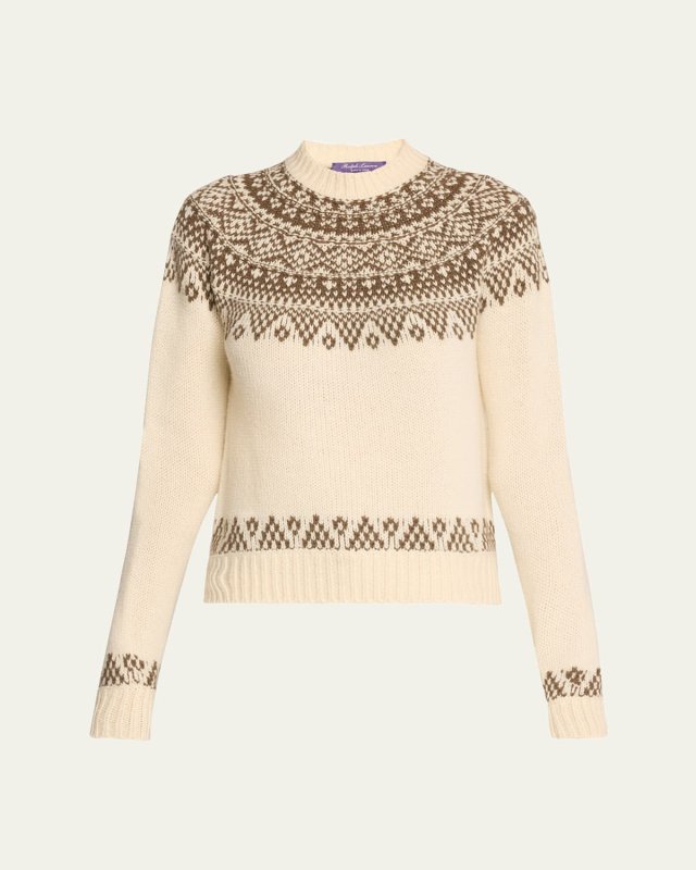 Cashmere Jersey Crewneck Sweat