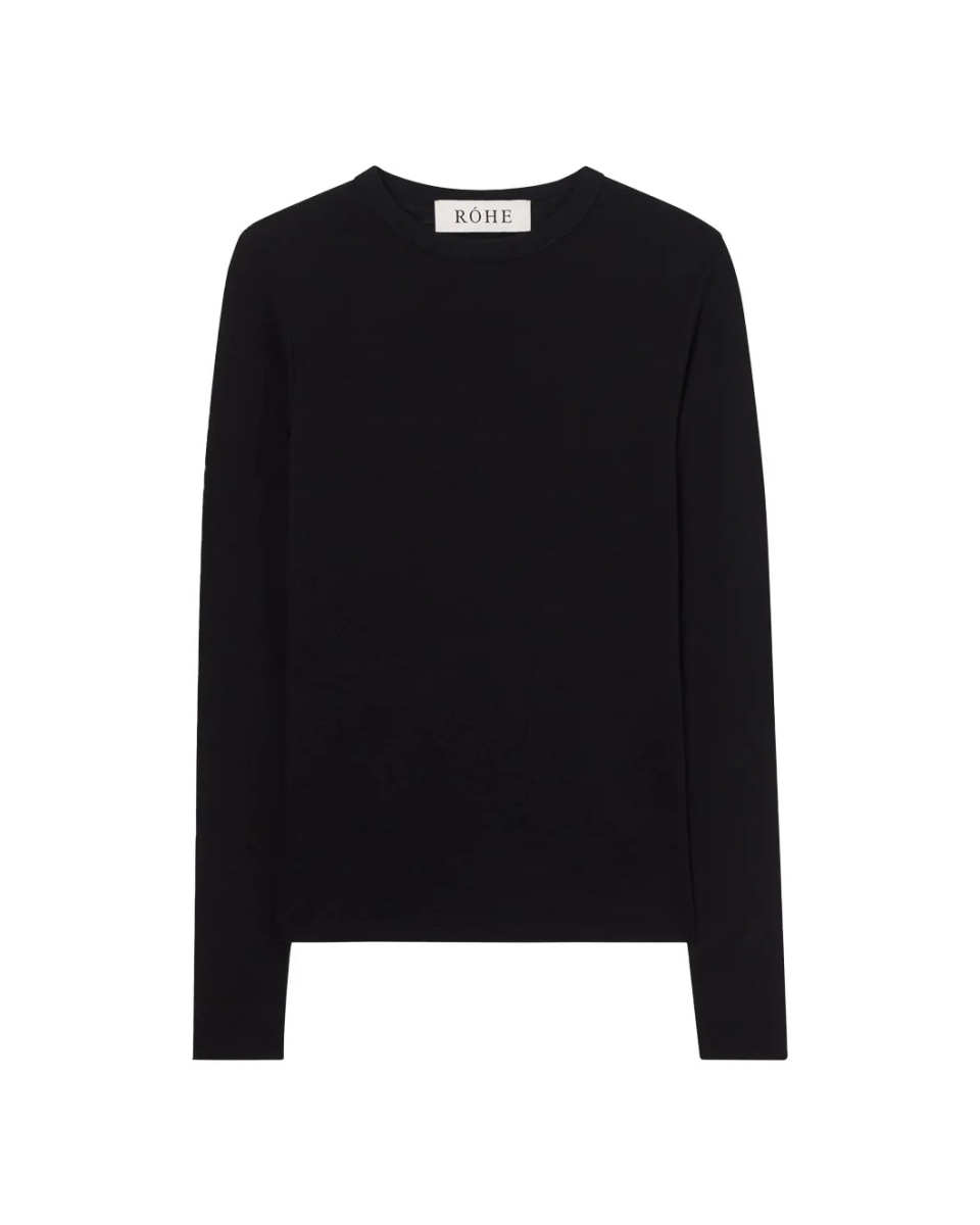 Soft Wool Jersey Long Sleeve