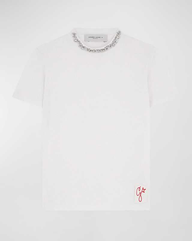 Crewneck Glitter Star Tee