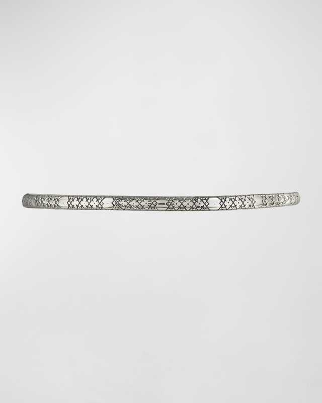 Astra Sterling Silver Bangle