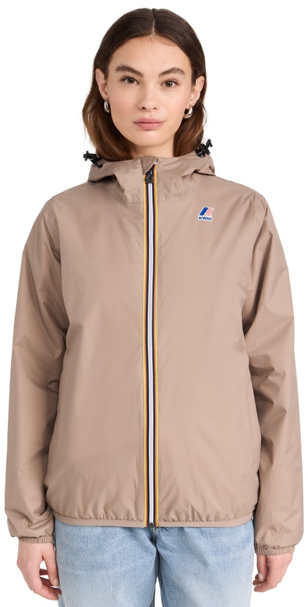 K-WAY Le Vrai 3.0 Claude Warm Jacket Beige Taupe