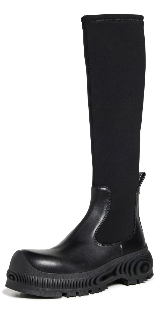 Jil Sander High Boots Black