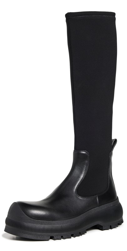 Jil Sander High Boots Black