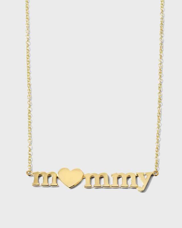 Mommy Heart Necklace