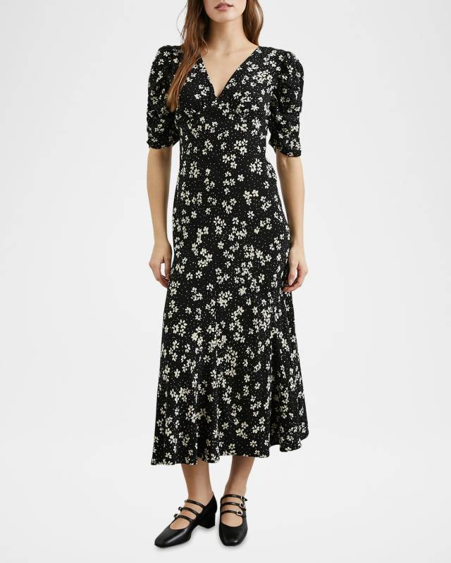 Zariah Floral Midi Dress
