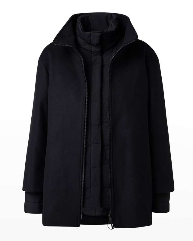 Felted Wool Car Coat