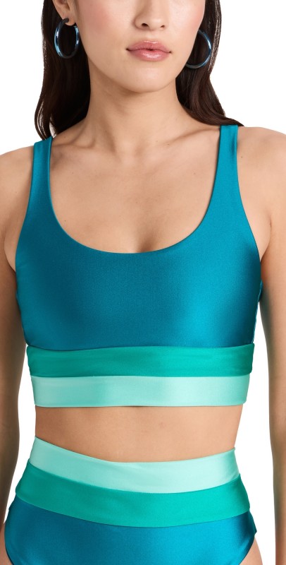 Beach Riot Mackenzine Top Cosmic Colorblock