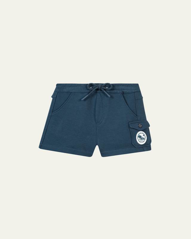 Boy's Cotton Shorts, Size 3M-12M