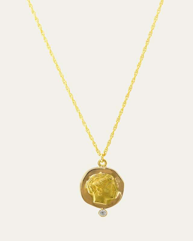 Andromeda Diamond Necklace, 15"L