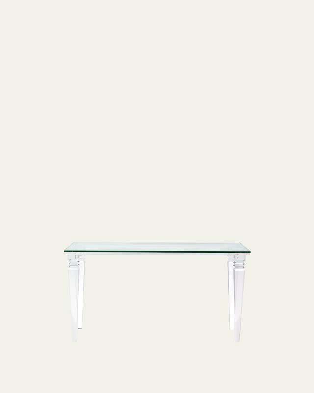 Christelle Acrylic Console Table