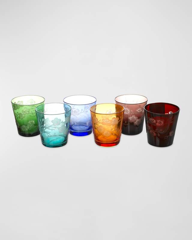 Blossom 6 oz. Glasses, Set of 6