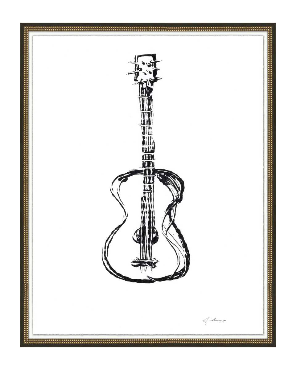 "Guitar Solo 2" Giclee Print by Chris Coleman
