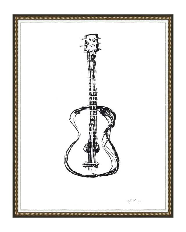 "Guitar Solo 2" Giclee Print by Chris Coleman